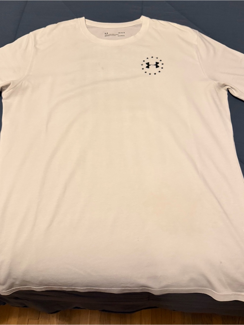 Under Armour Men’s White Freedom Short Sleeve Tee